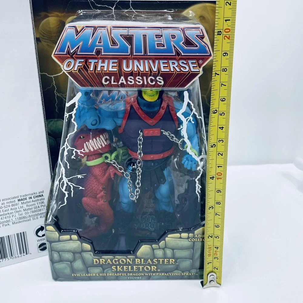Mattel‎ MOTU Classics Dragon Blaster Skeletor with mailer box 2012